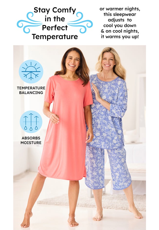 Only Necessities® Perfect Temperature Sleepshirt image number 4