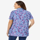 Perfect Printed Short-Sleeve Polo Shirt image number null