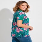 Perfect Printed Short-Sleeve Polo Shirt image number null