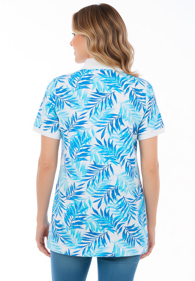 Perfect Printed Short-Sleeve Polo Shirt image number 2