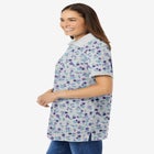 Perfect Printed Short-Sleeve Polo Shirt image number null