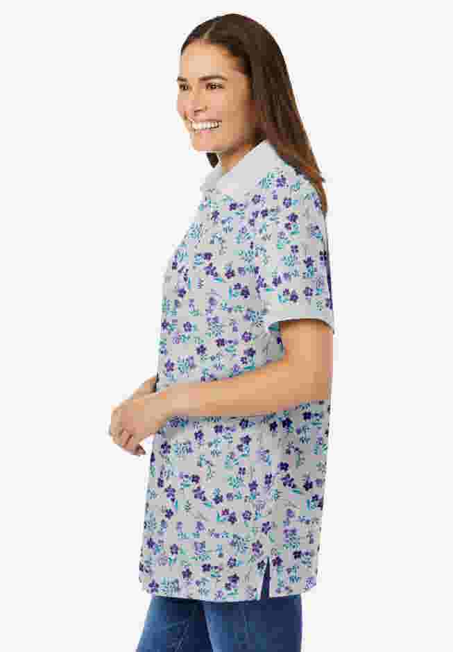 Perfect Printed Short-Sleeve Polo Shirt image number 2
