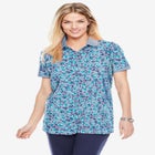 Perfect Printed Short-Sleeve Polo Shirt image number null