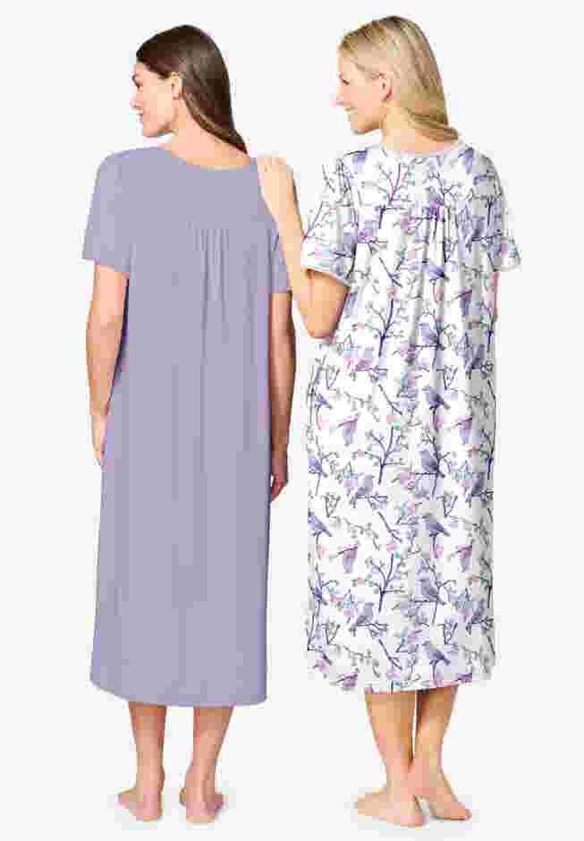 Only Necessities® 2-Pack Bib Gown image number 1