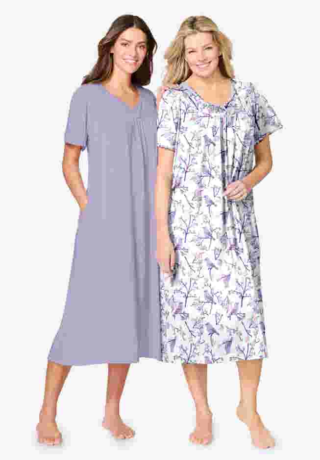 Only Necessities® 2-Pack Bib Gown image number 0