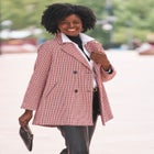 A-Line Wool Peacoat image number null