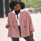 A-Line Wool Peacoat image number null