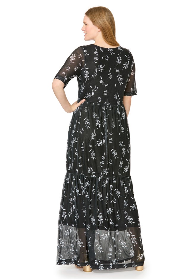 Miracle Mesh Maxi Dress image number 1