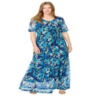 Miracle Mesh Maxi Dress image number null