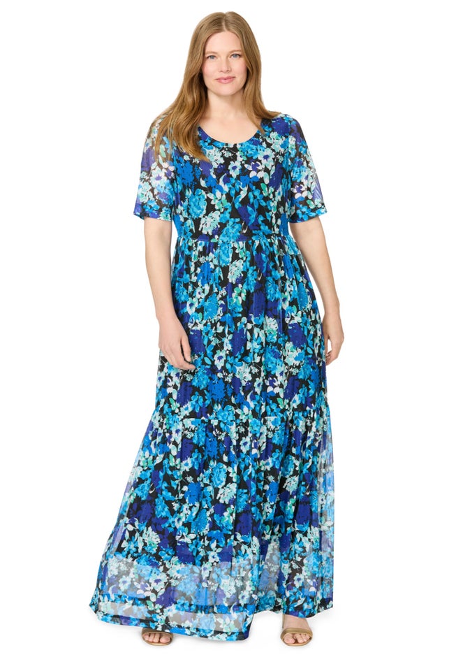 Miracle Mesh Maxi Dress image number 0