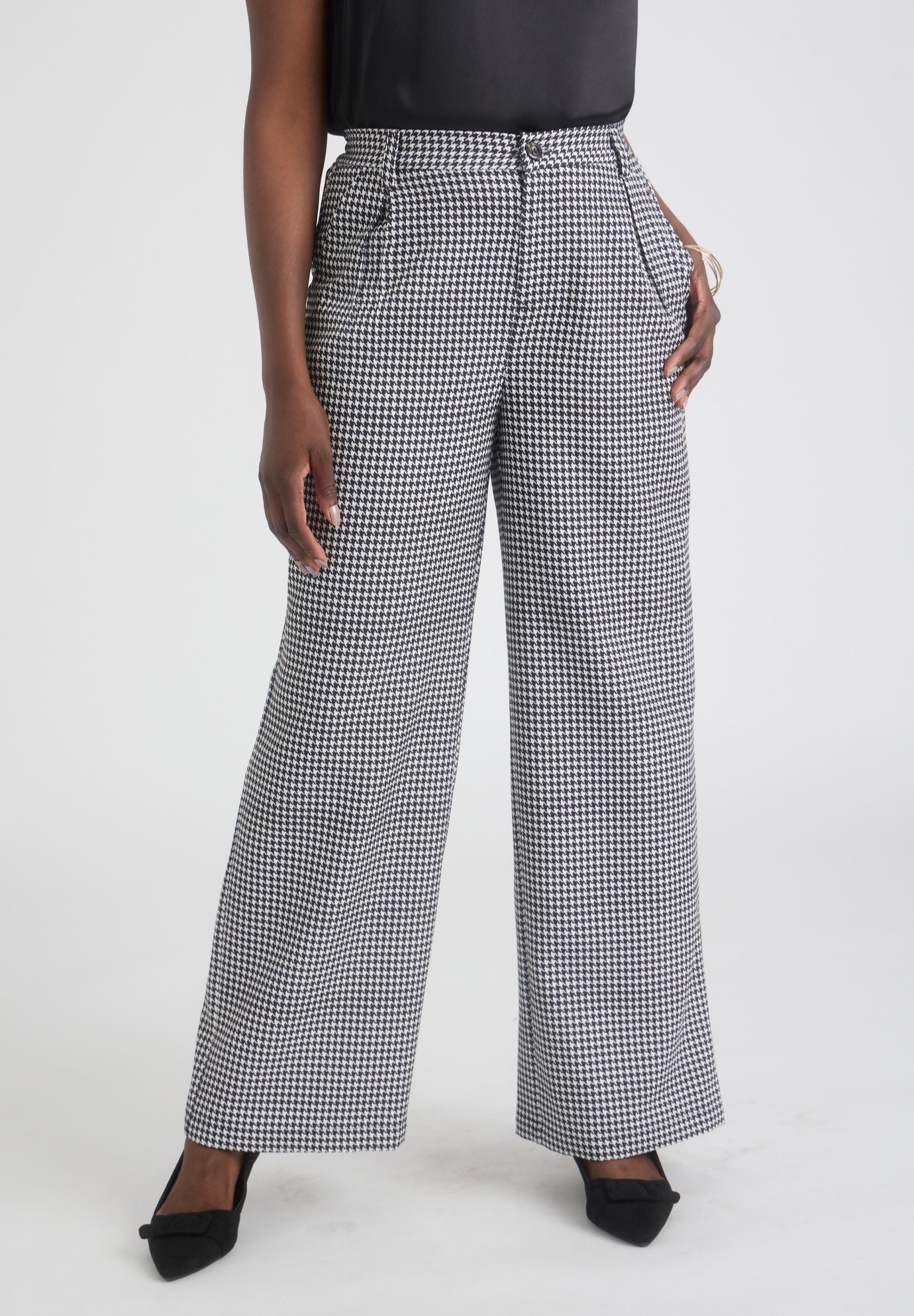 Bi-Stretch Wide Leg Pant image number 0