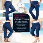Plus Size Comfort Stretch Straight Leg Jean image number null