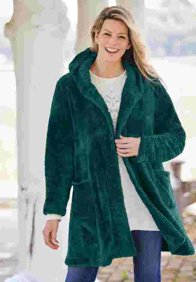 Swing Fleece Coat image number 2