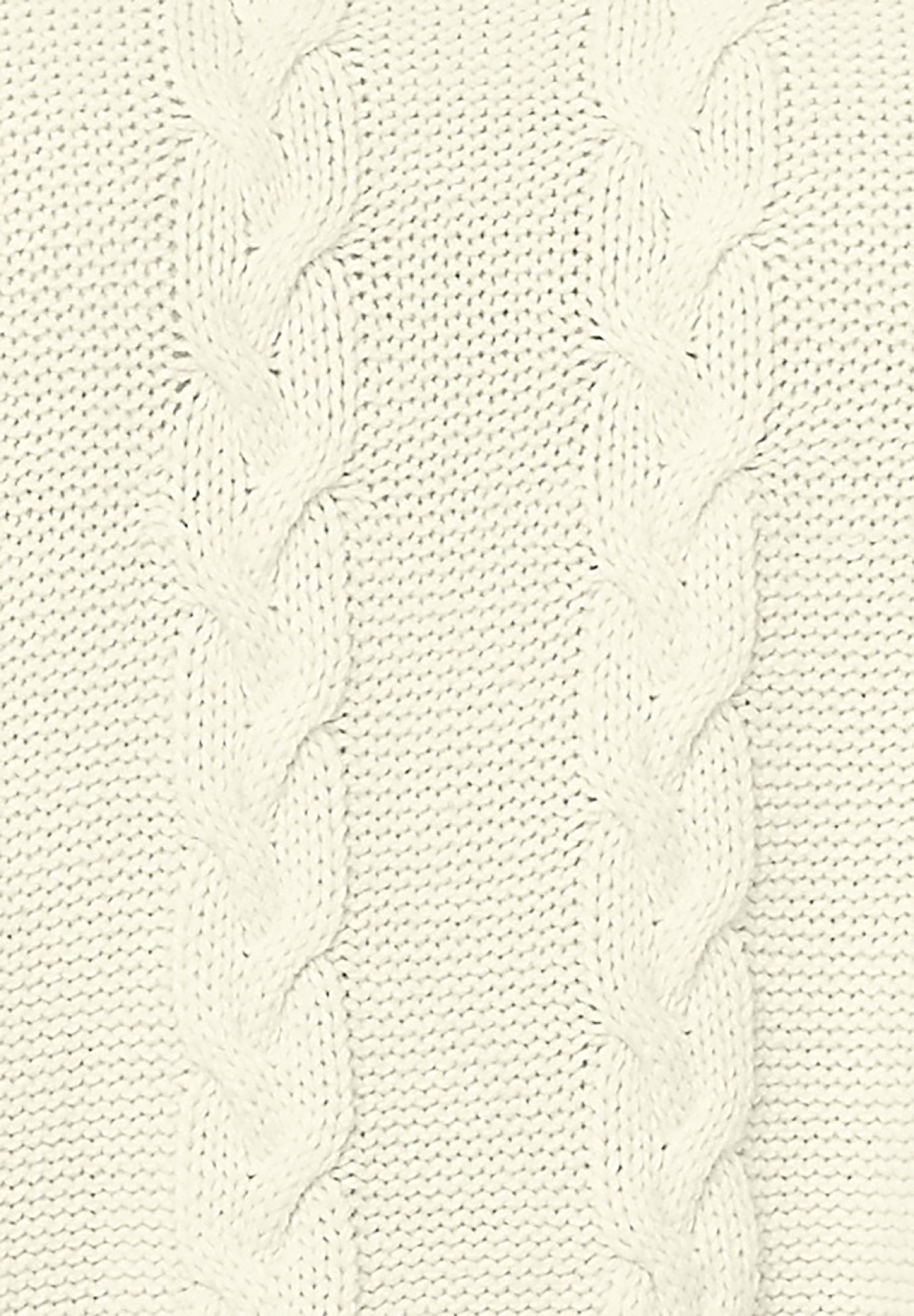 Cowl Neck Cable Knit Swing Sweater image number 1