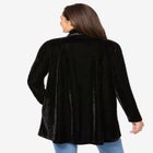 Velour Henley Swing Tunic image number null