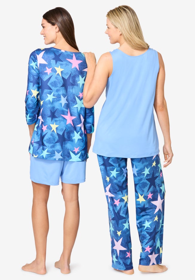 Dreams & Co.® 4-piece Pajama Wardrober image number 1