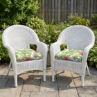 BH Outdoor Performance Tufted Wicker Chair Cushion image number 5