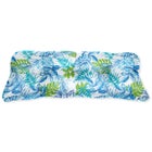 BH Performance Fabric Tufted Wicker Settee Cushion image number null