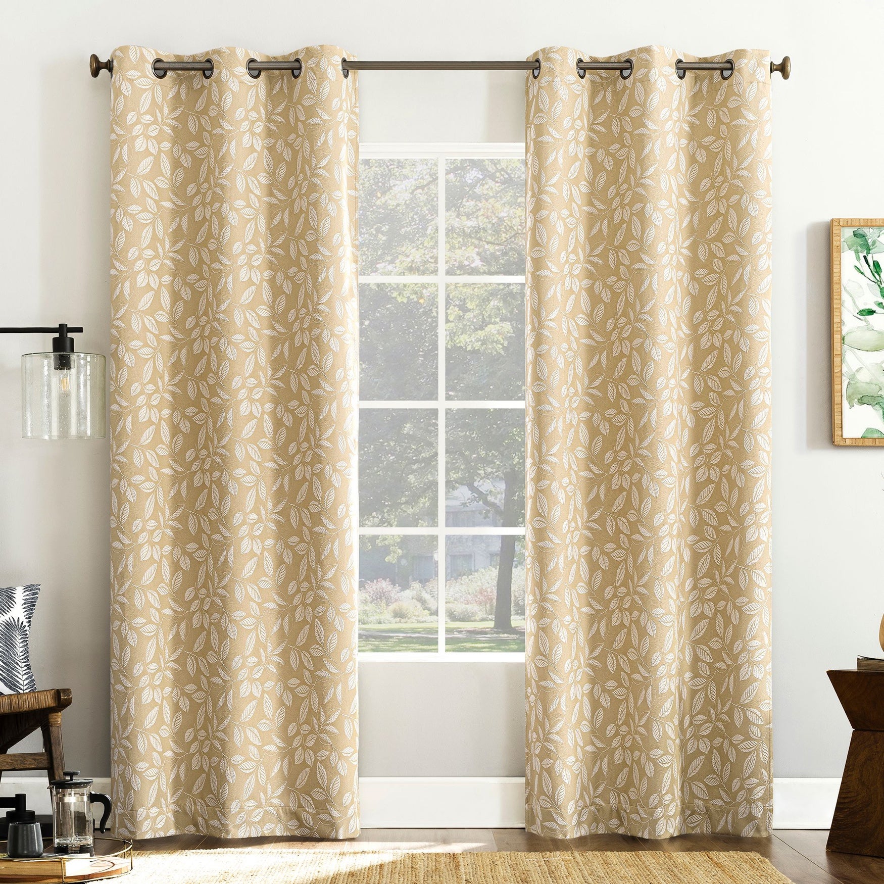 Satti 100% Blackout Grommet Panel image number 0