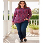 Crewneck Chenille Sweater image number null