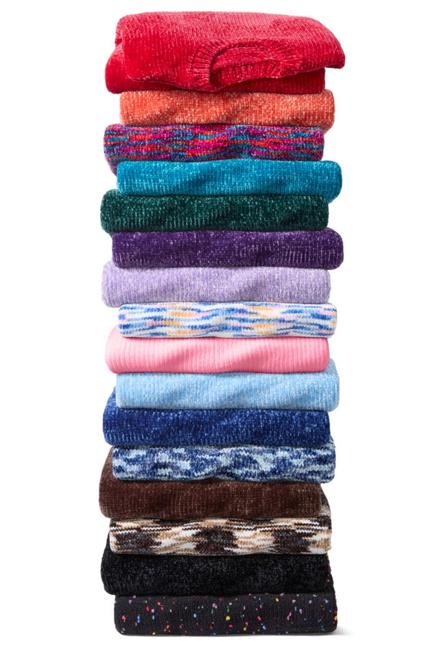 Crewneck Chenille Sweater image number 1