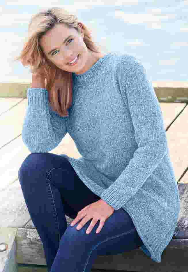 Crewneck Chenille Sweater image number 6