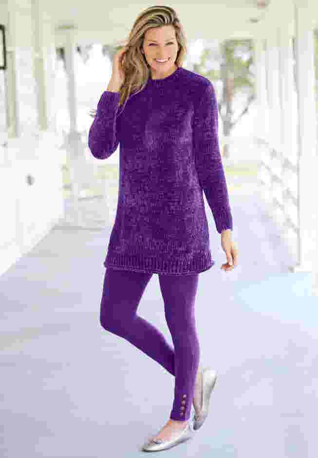 Crewneck Chenille Sweater image number 7