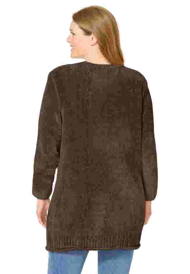 Crewneck Chenille Sweater image number 1