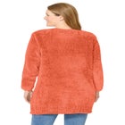 Crewneck Chenille Sweater image number null