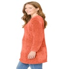 Crewneck Chenille Sweater image number null