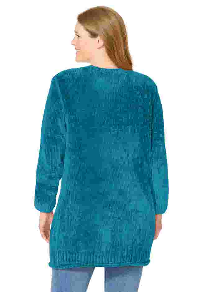 Crewneck Chenille Sweater image number 1