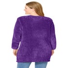 Crewneck Chenille Sweater image number null