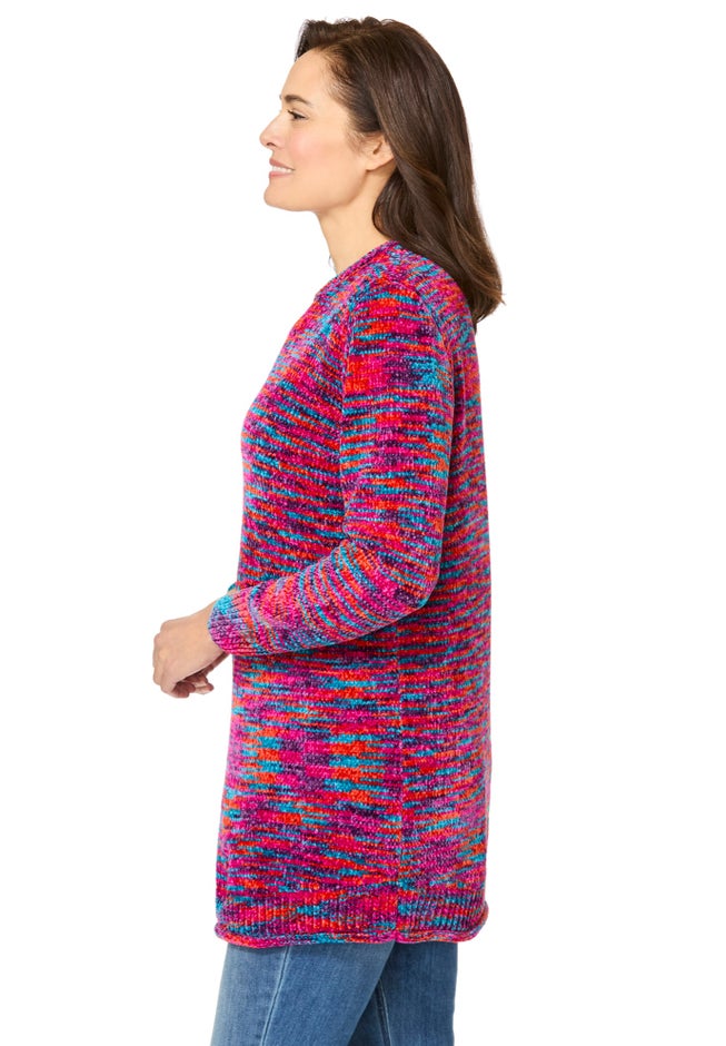 Crewneck Chenille Sweater image number 2