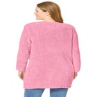 Crewneck Chenille Sweater image number null