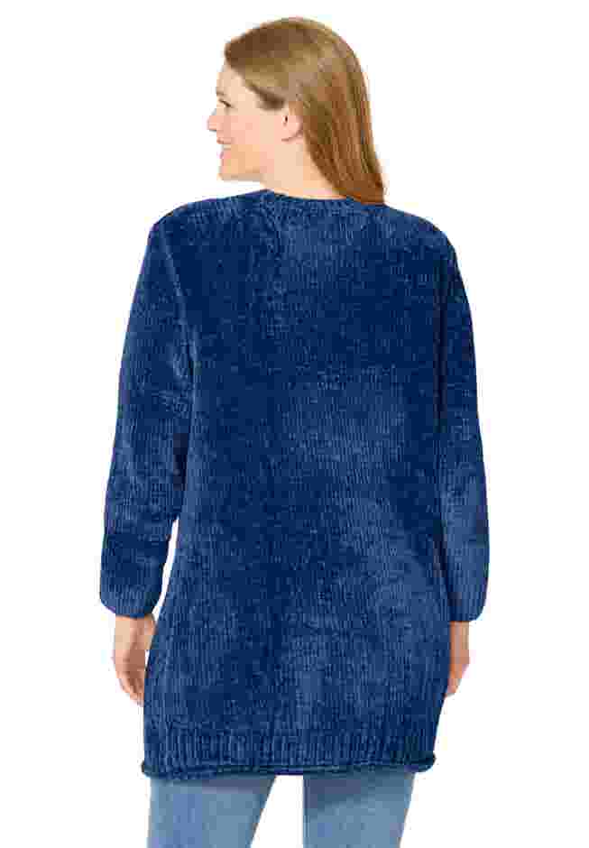 Crewneck Chenille Sweater image number 1