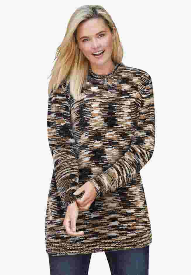 Crewneck Chenille Sweater image number 0