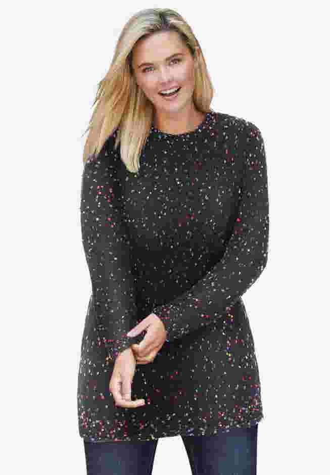 Crewneck Chenille Sweater image number 0