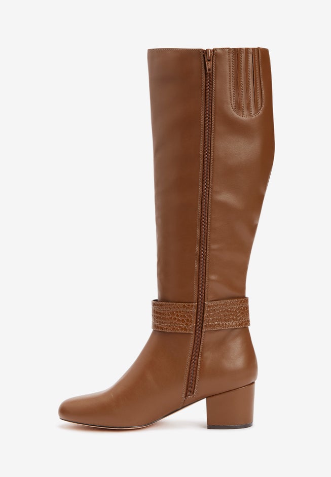 The Vale Tall Wide Calf Boot By Comfortview image number 3