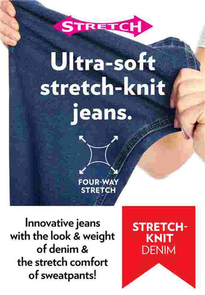 Knit Denim Bootcut Jean image number 3