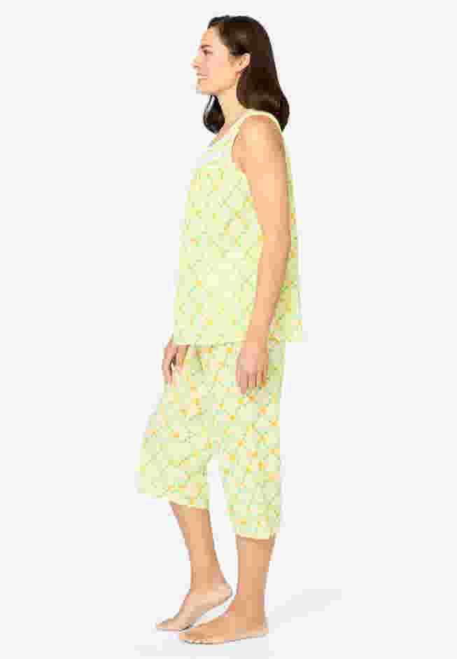 Sleeveless PJ Capri Set image number 2