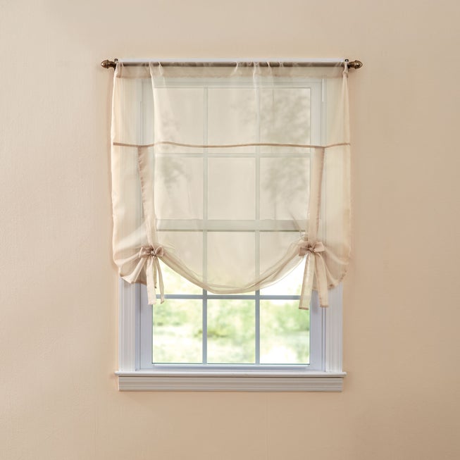 BH Studio Sheer Voile Tie-Up Shade image number 0