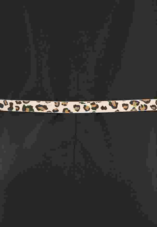 Faux Leather Skinny Belt image number 1