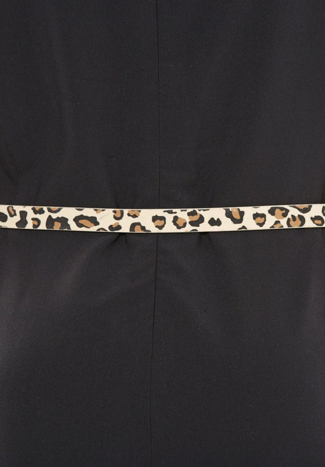 Faux Leather Skinny Belt image number 1