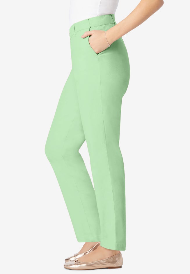 Adjustable Waist Straight-Leg Chino image number 2