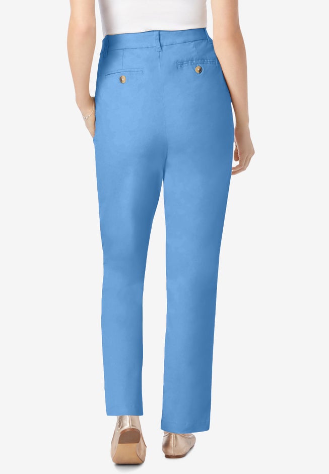 Adjustable Waist Straight-Leg Chino image number 1