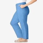 Adjustable Waist Straight-Leg Chino image number null