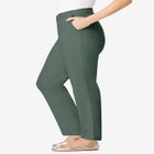 Adjustable Waist Straight-Leg Chino image number null