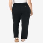 Adjustable Waist Straight-Leg Chino image number null