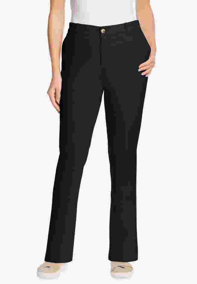 Adjustable Waist Straight-Leg Chino image number 0