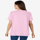 Lace-Trim Pintucked Tunic image number null